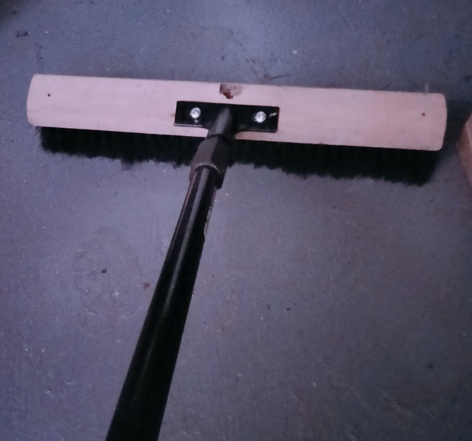 3 PACK of Bon Tool Black Cast Aluminum Broom Handle Threaded Bracket Replacement