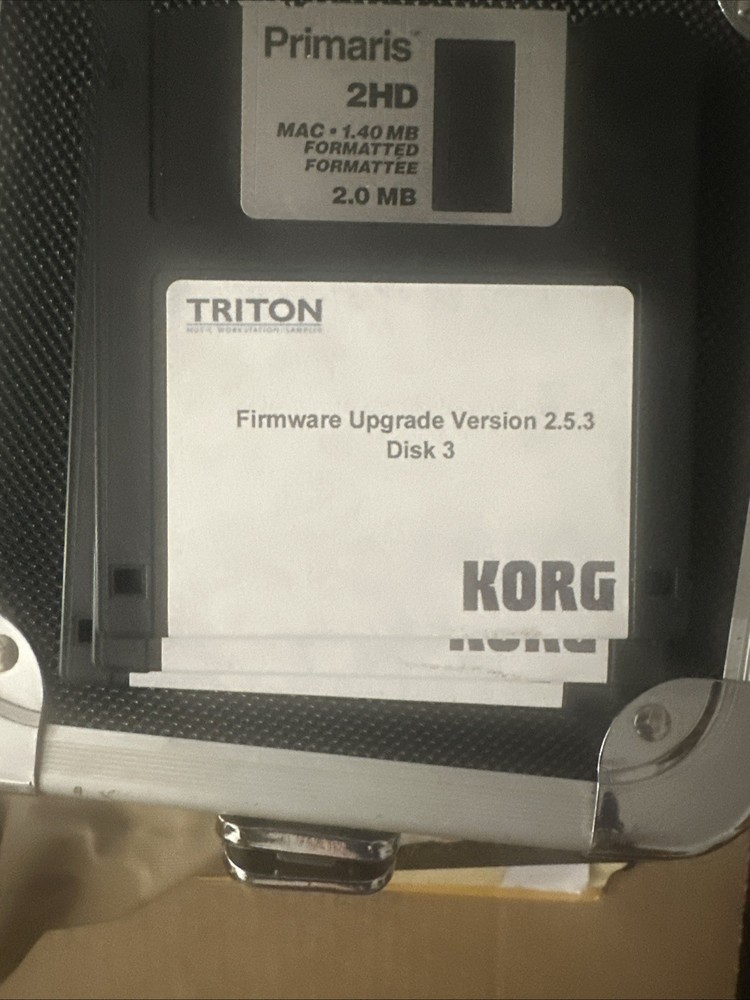 KORG TRITON/PRO/PROX System Version 2.5.3 Upgrade Disk Set