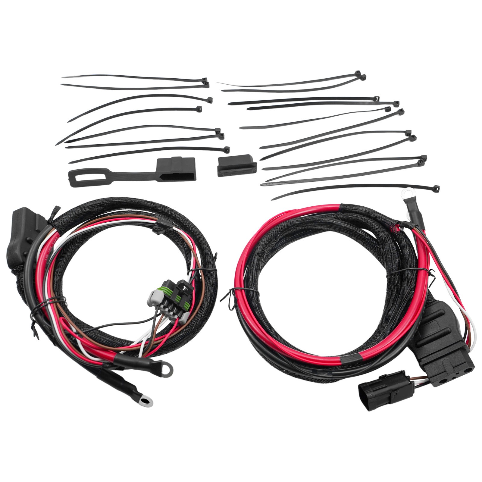NEW 4 Pin Battery Cable Set 72168 42014 42015 for Western SnowEx Fisher Blizzard