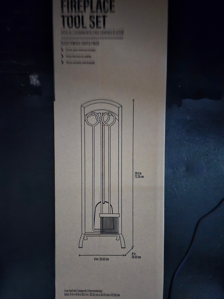 Master Forge 3 PC Fireplace Tool Set
