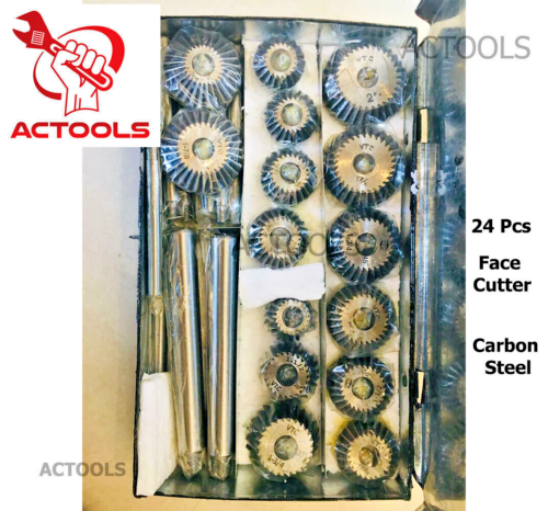 New Valve Seat And Carbon Steel Face Cutter Set Of 21 Pcs With Metal Box USA