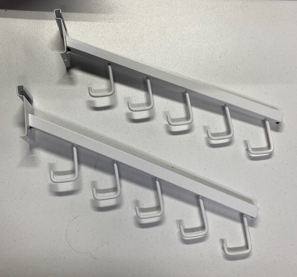 Gridwall Waterfall Hooks Hangers Display Stand Grid Rack 5 hooks