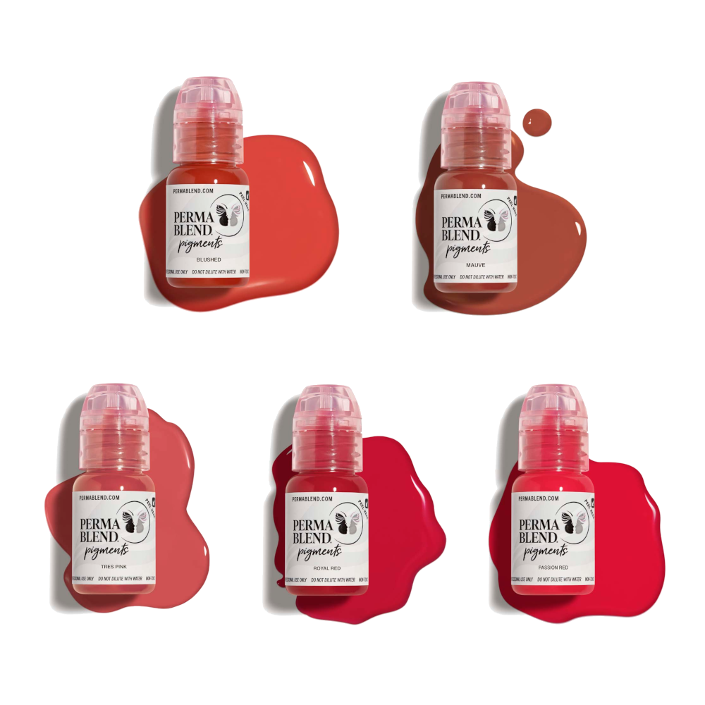 PERMA BLEND Set Kit Permanent Makeup Microblading Pigments Permablend Pigment