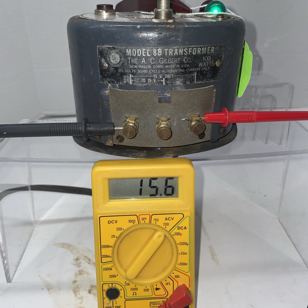 American Flyer Transformer 8B Tested