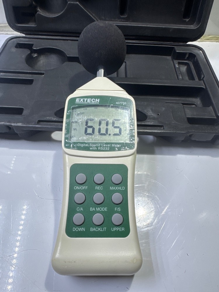 Extech Instruments 407750 Digital Sound Level Meter with RS232