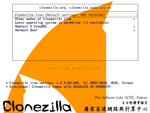 Clonezilla 3.0.3-22 LIVE CDs Disk & Partition Imaging / Cloning 32bit & 64bit