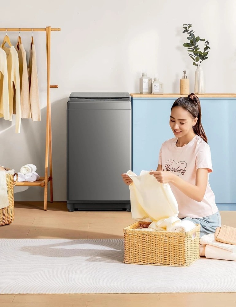 COMFEE’ 1.6 Cu.ft Portable Washing Machine, 11lbs Capacity Fully Automatic Co...