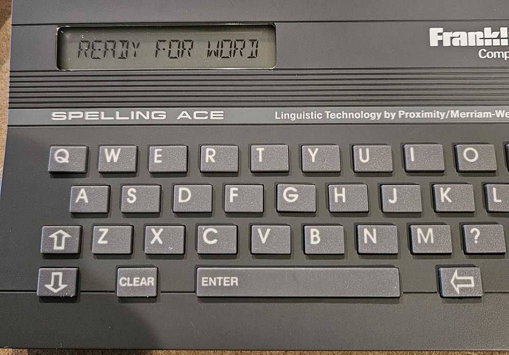 Vintage Franklin Spelling Ace Computer Second Edition