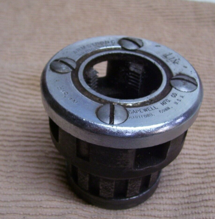Armstrong Bridgeport Pipe threader 1 Inch, 191R, Nice