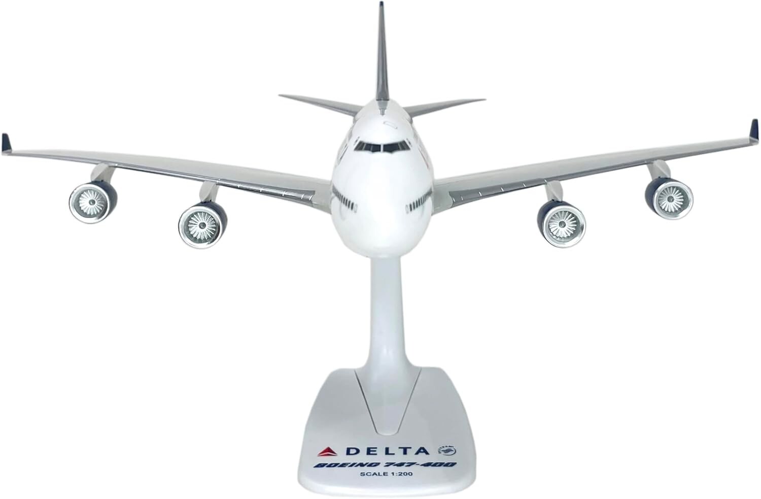 Flight Miniatures Delta Airlines Boeing 747-400 1:200 Scale Model Airplane