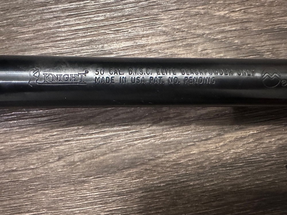 Knight DISC .50 barrel Assembly Inline Muzzleloader, Original