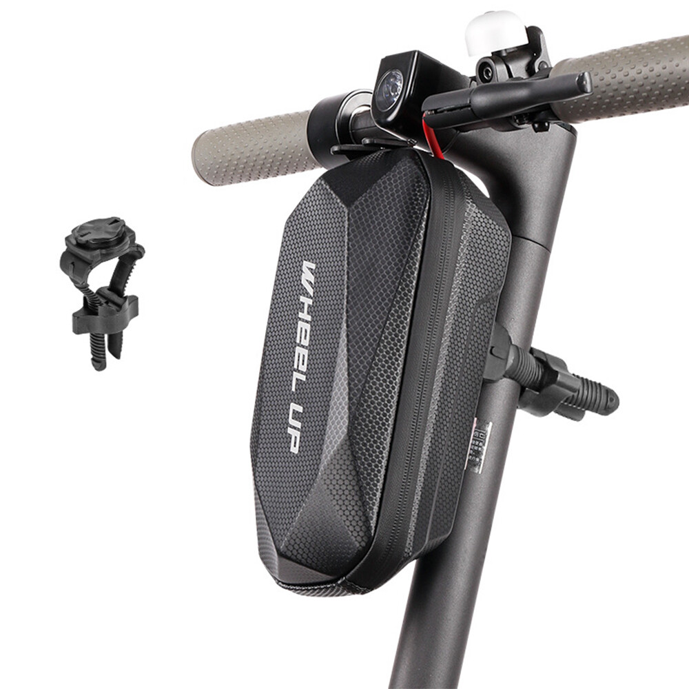 E-Scooter Front Bag Head Case Folding MTB Bike Handlebar Pouch EVA Quick Release
