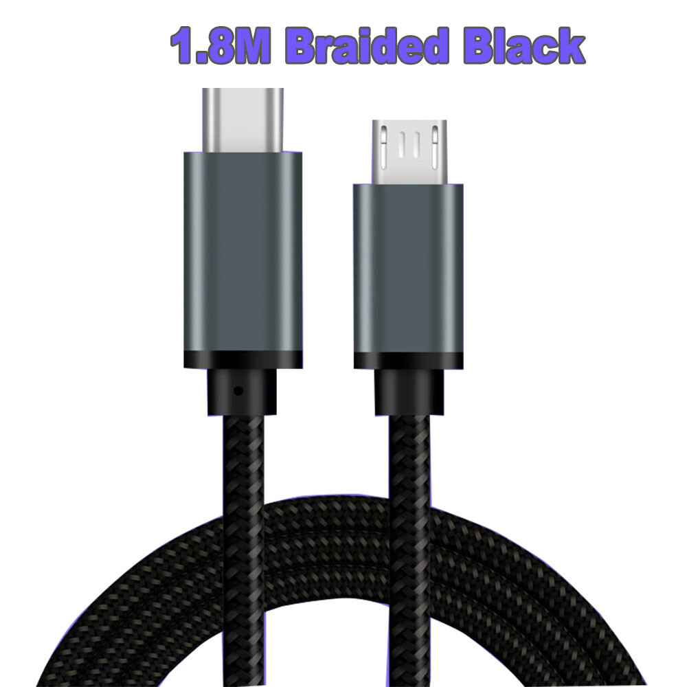 6ft USB C to Micro USB Cable USB Type-C to Micro B OTG Sync Data Charging Cord