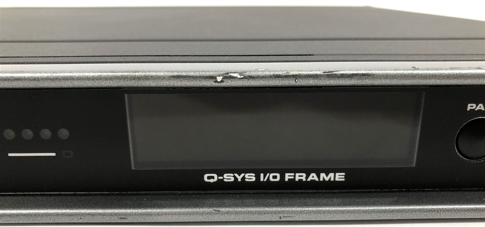 QSC Q-SYS I/O Frame Type 2 Network Interface w/ 1x COL4 Module