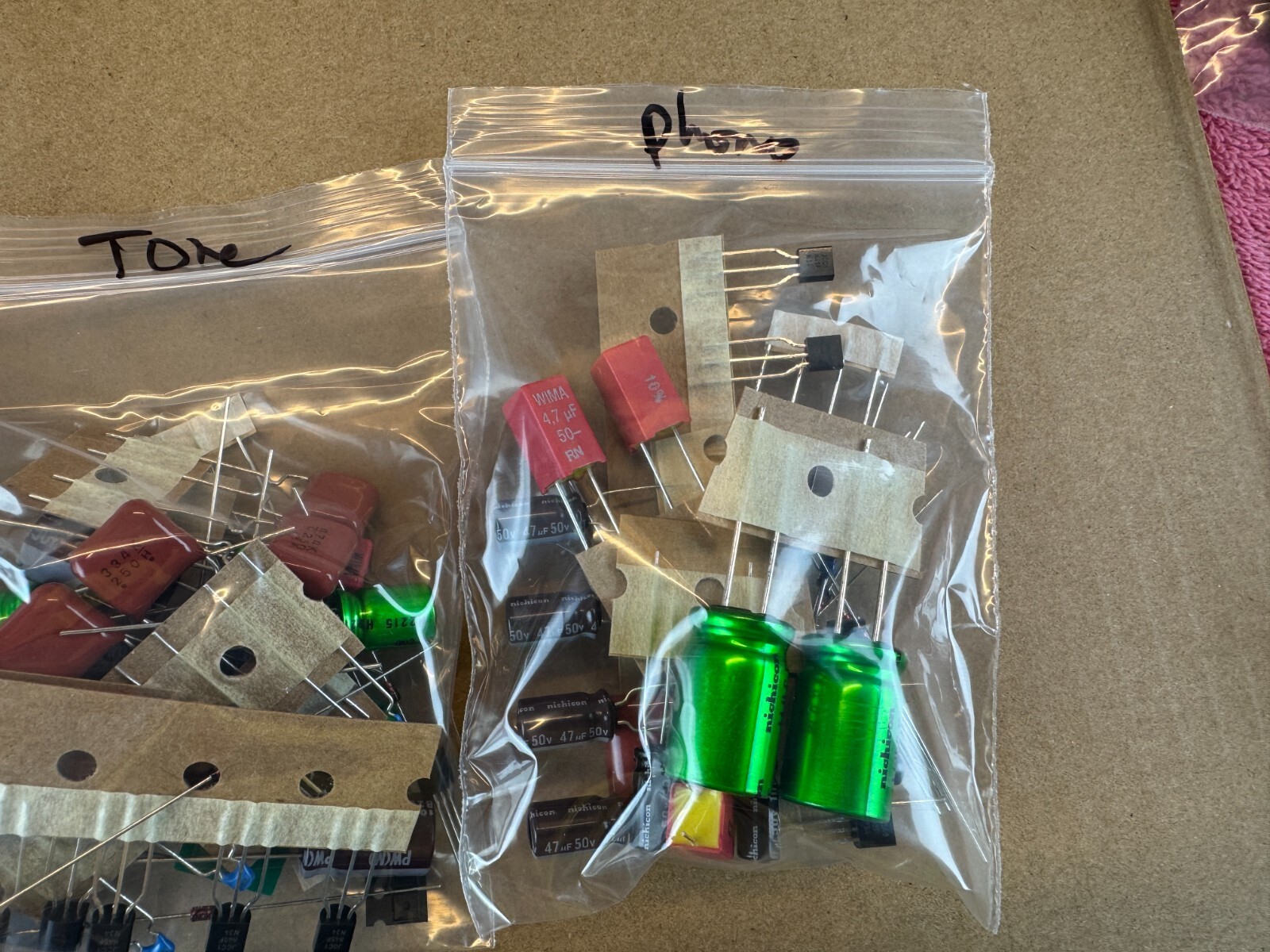 Sansui AU-717 Complete PLUS ULTRA Rebuild Kit Improved Capacitor Ratings Etc