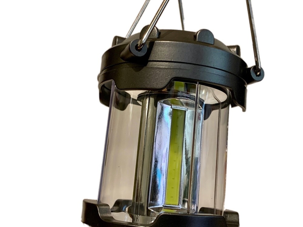 Securebrite Pop Up Lantern COB Light - Pull Up ON / Push Down OFF
