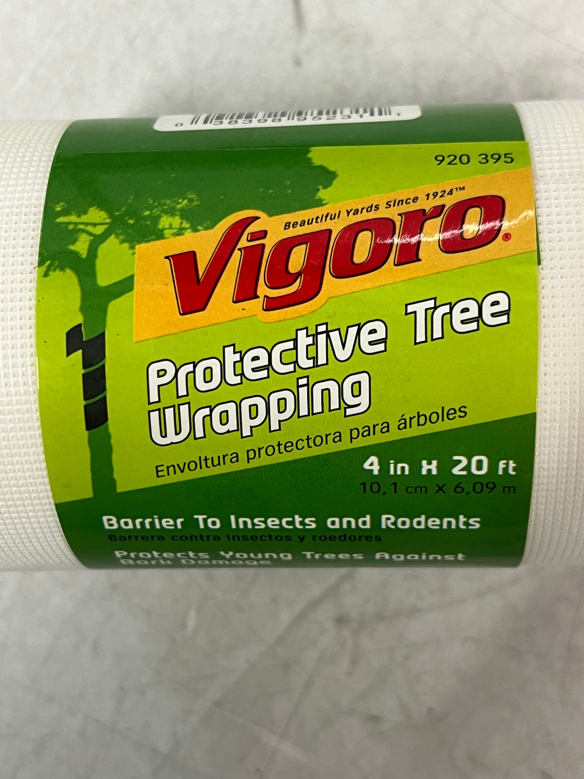 LOT OF 3 Vigoro Tree Wraps 4" X 20' Guard, Protectant, Determent for Young Trees