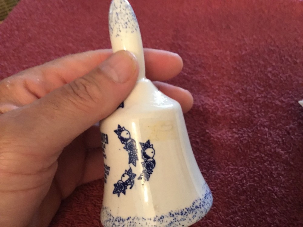 Florida Kitchen Prayer Ceramic Souvenir Bell