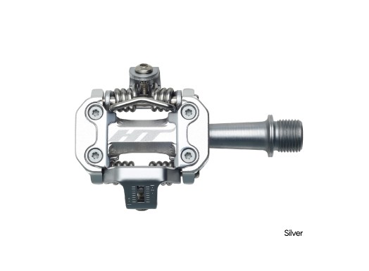 HT Mountain Bike Clipless Pedals - M2 - Silver