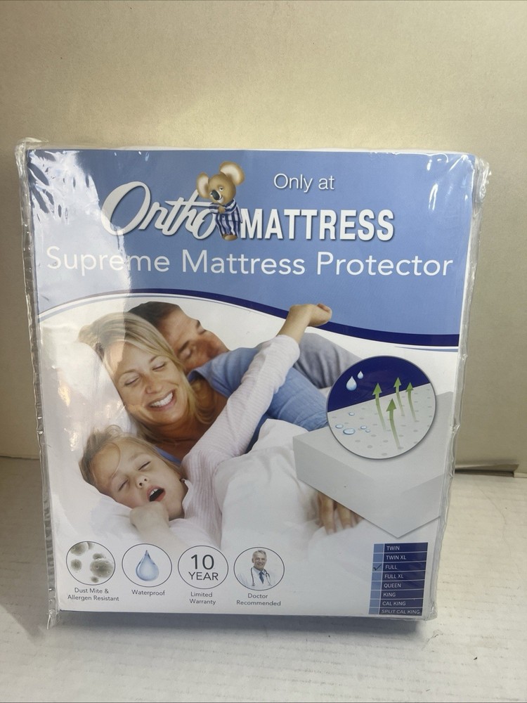 ORTHO Supreme Mattress Protector Full Fitted-Sheet (read Description)