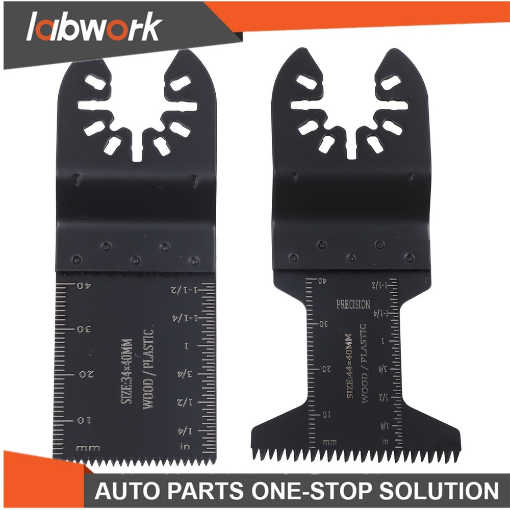 Labwork 28PCS Universal Titanium Oscillating Saw Blades Multitool Blades