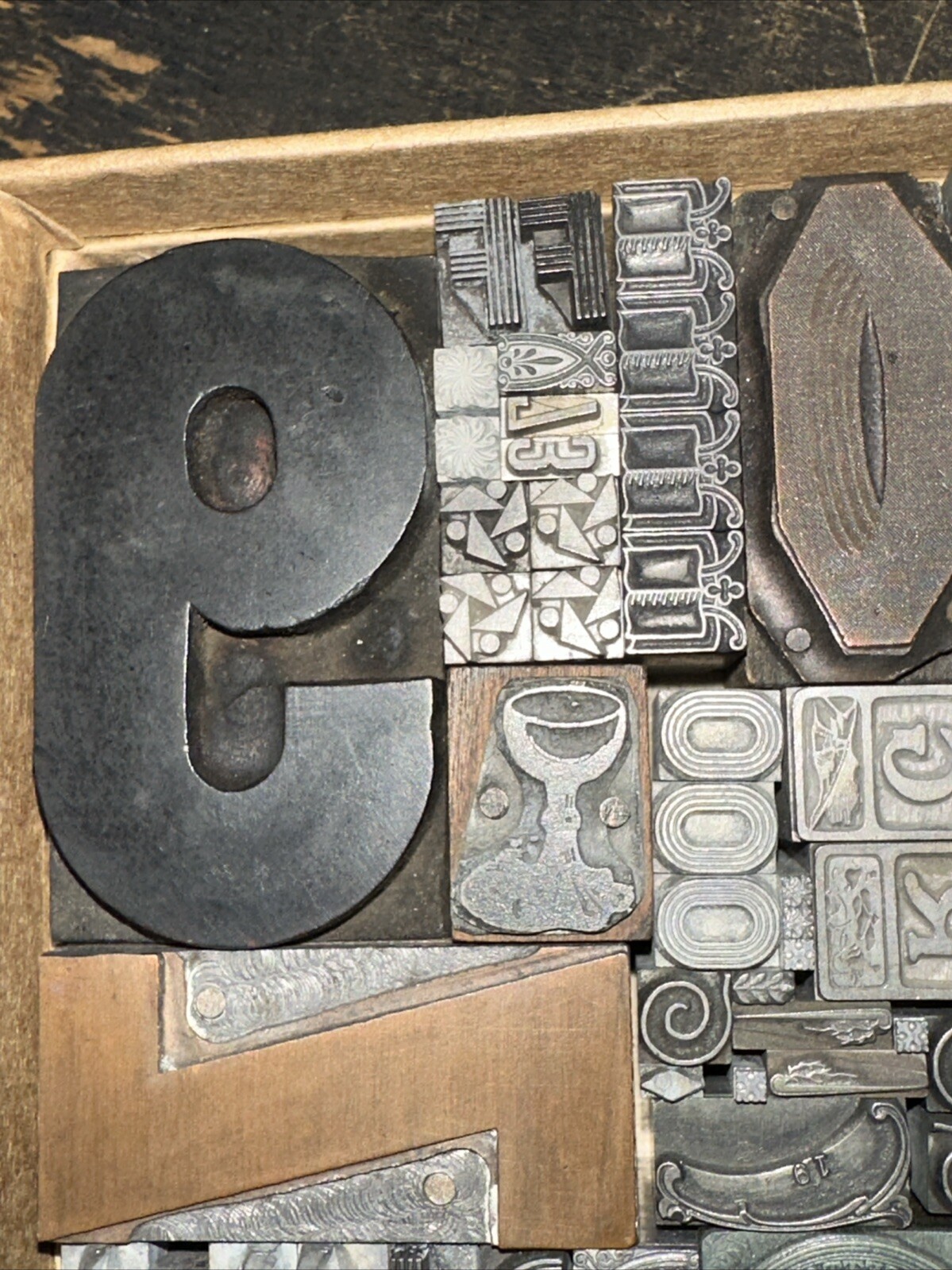 Printing Blocks Ornamentals Borders Dingbats. Wonderful Variety!! #58 Beautiful!