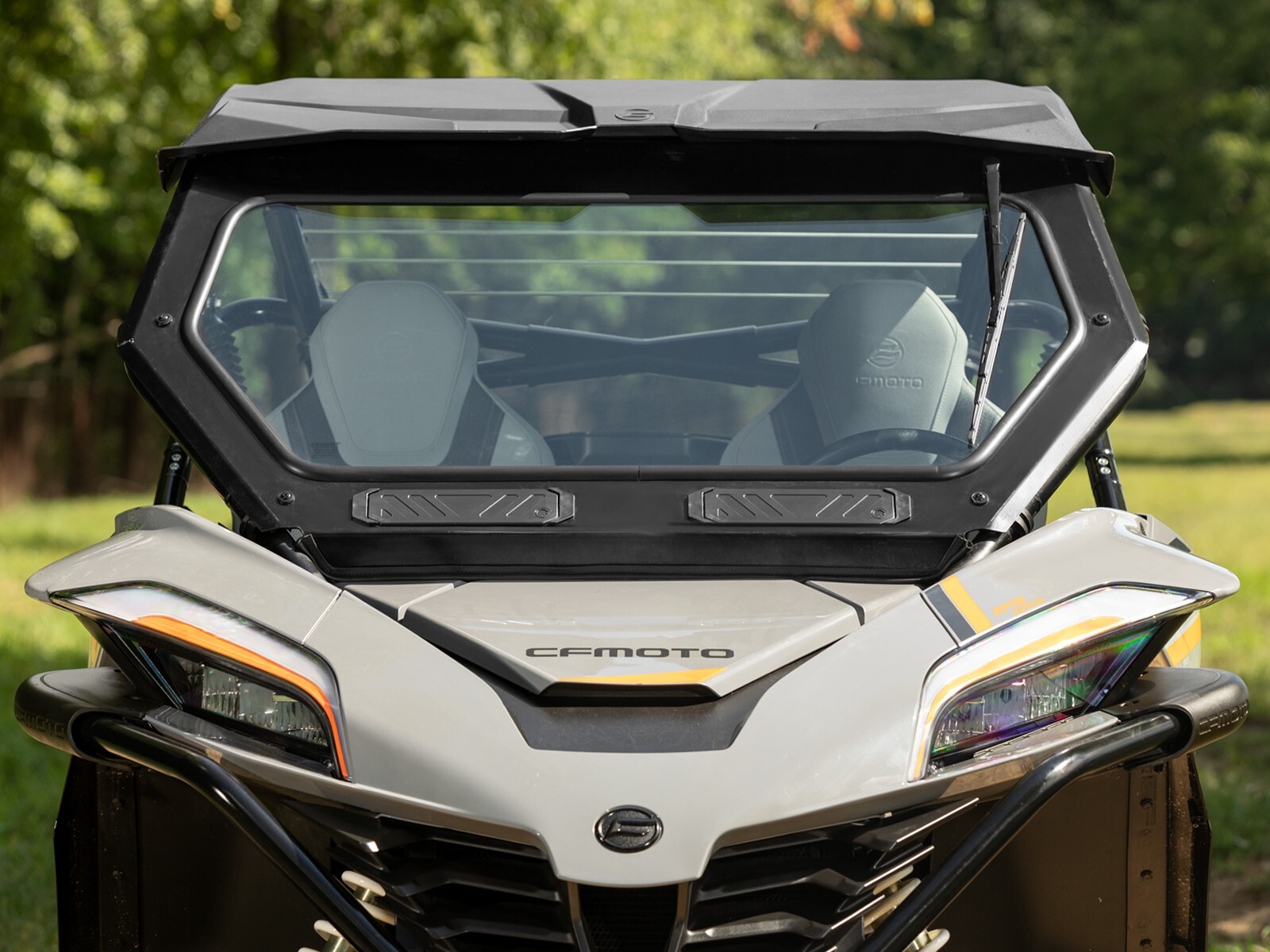 SuperATV Full Glass Windshield for CFMoto ZForce 950 (See Fitment)