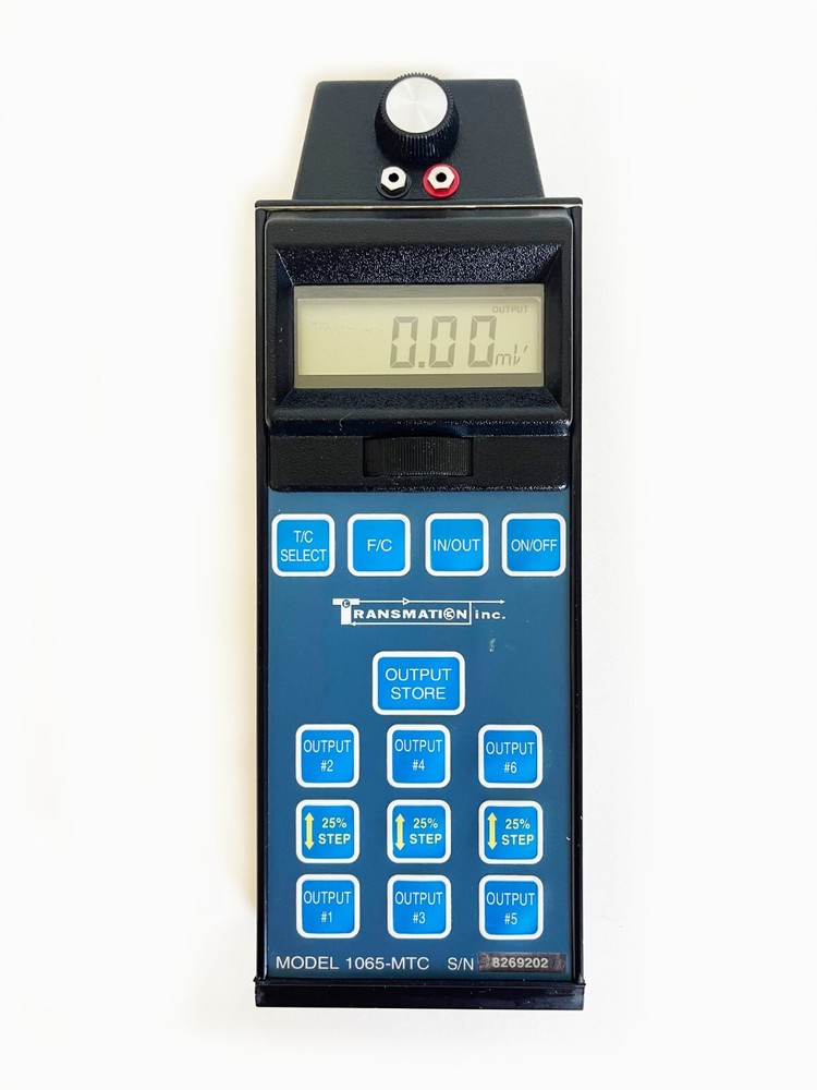 TRANSMATION 1065-MTC Precision Digital Temperature Calibrator & Thermometer