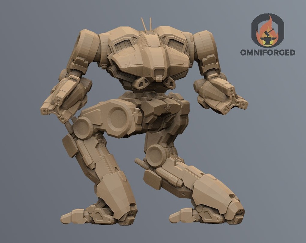 Supernova SNV-1 Mech MWO Miniature Compatible with Battletech