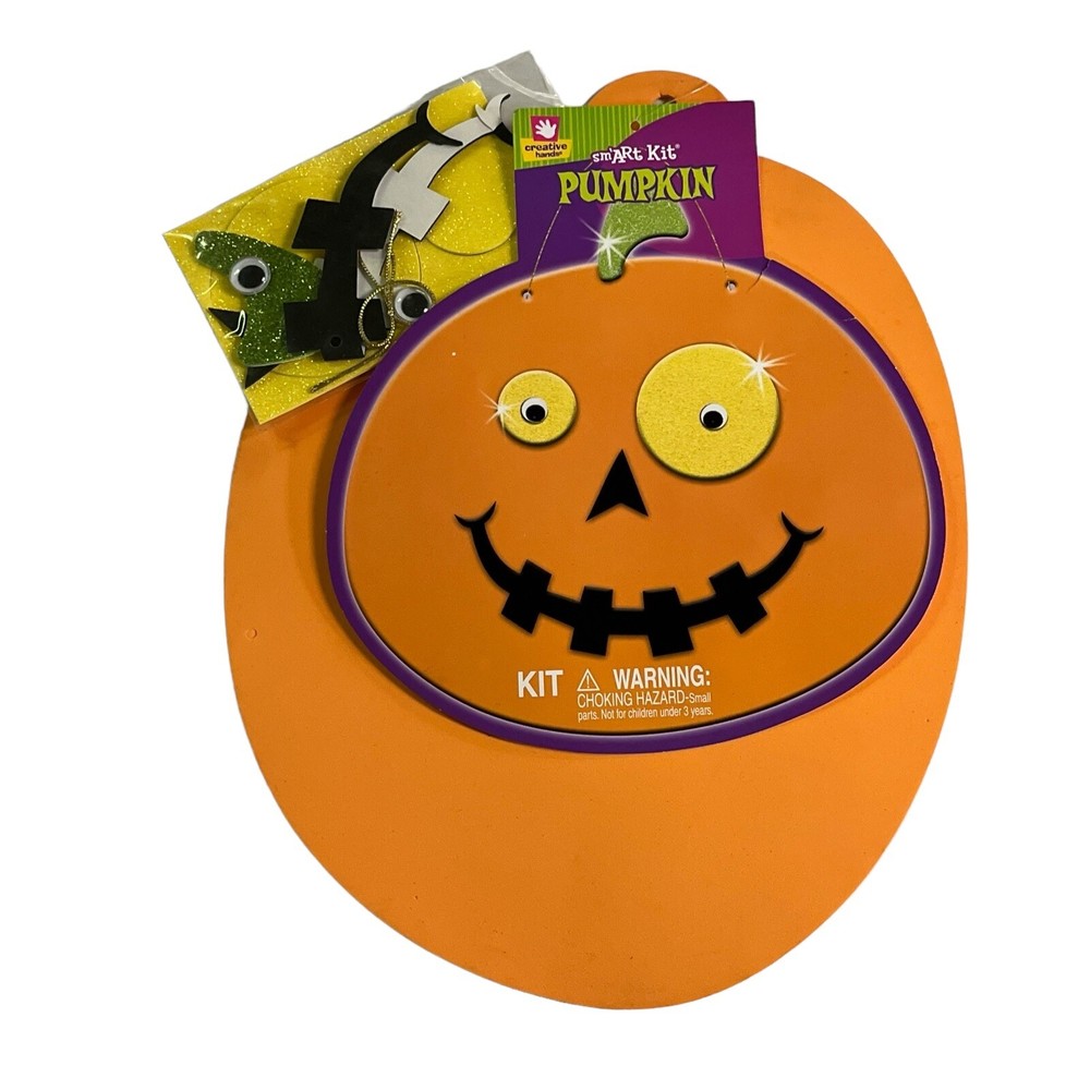 Fibre Craft Creative Hands smArt Kit Make a Pumpkin Ghost 2007 NOS