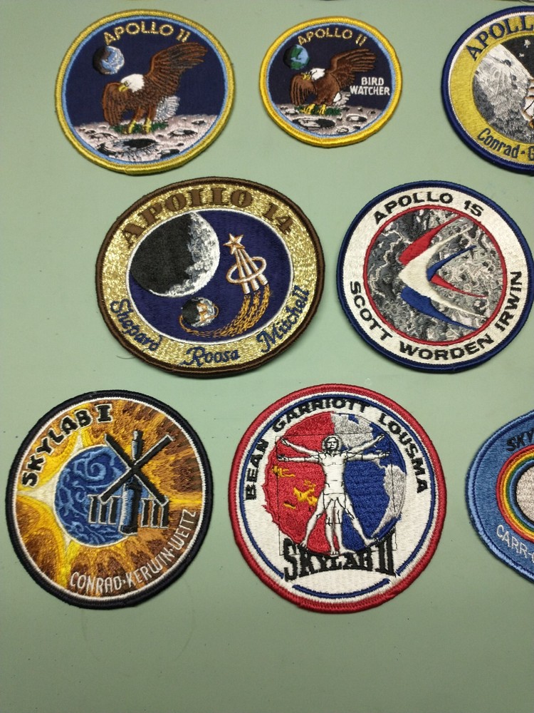 Apollo Lion Brothers Mission Patch Set