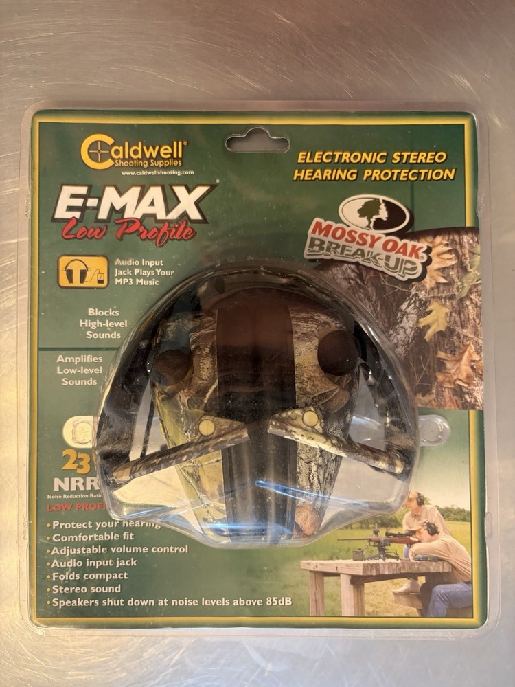 Caldwell E-max, Cald 487200    E-max Hearing Pro   Mossy Oak