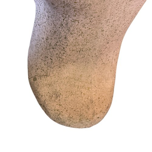 Vintage Fiberglass Female Bra Bust Torso Mannequin Reclining Mannekin Form