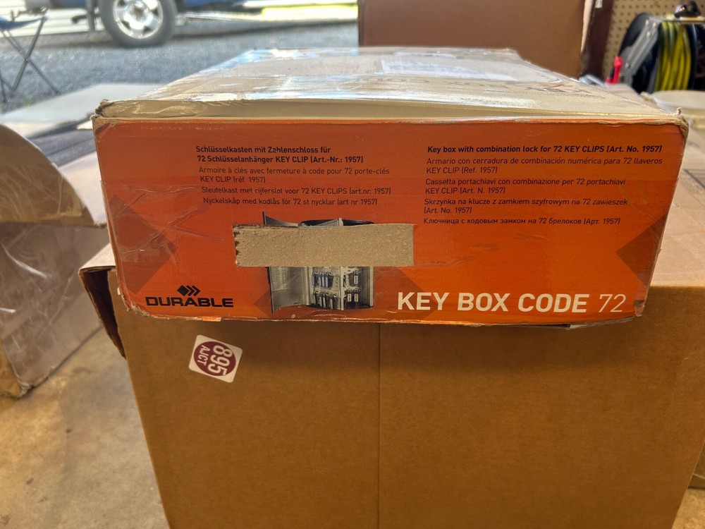 Durable Key Box 72 - Silver