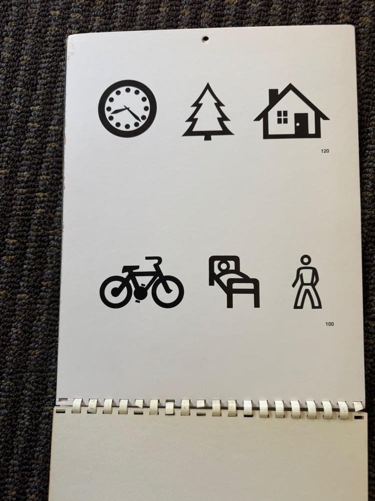 Low Vision Pediatric Test Chart —Designs For Vision