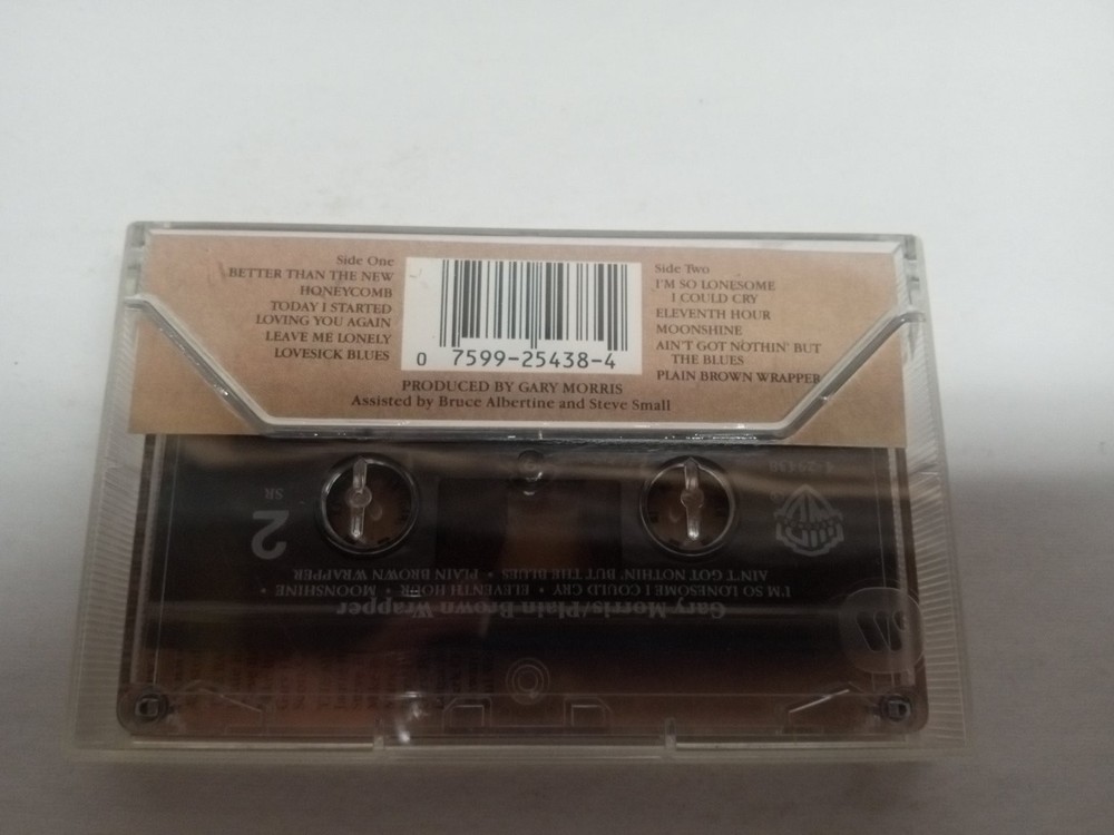 Gary Morris Plain Brown Wrapper Cassette 1986 Warner Bros.