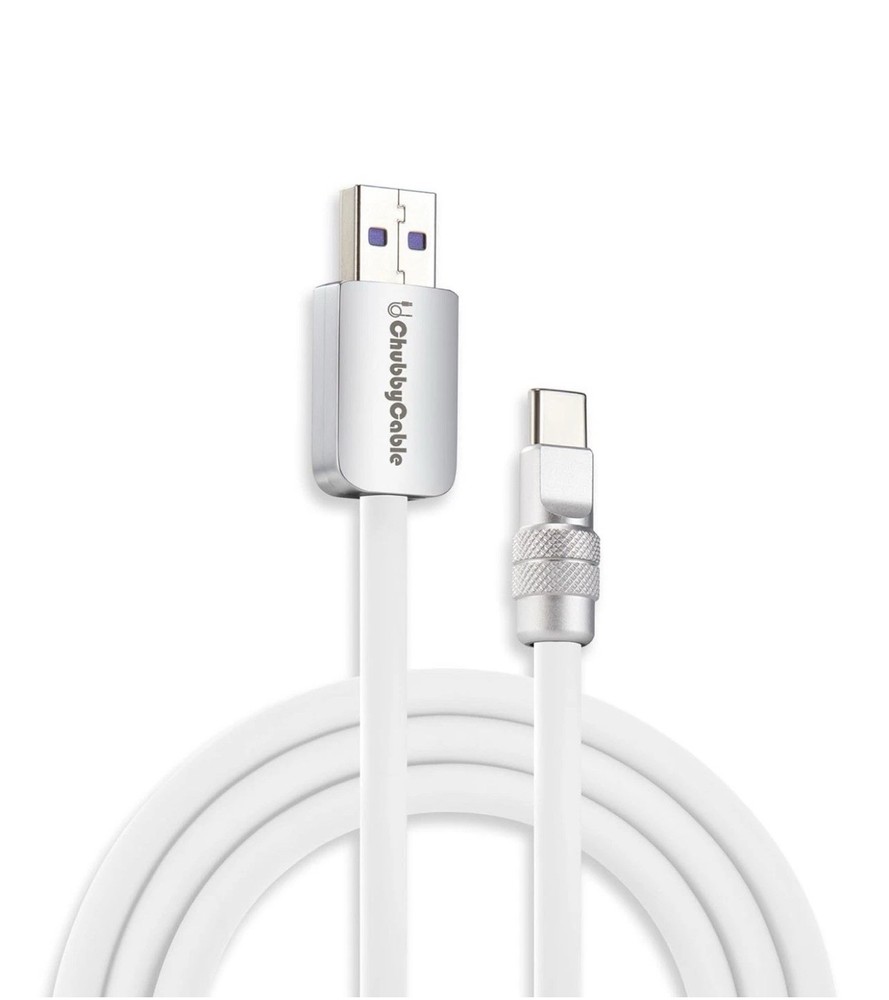 Chubby 2.0 Fast Charging Cable Durable Soft Silicone USB C Cable  New