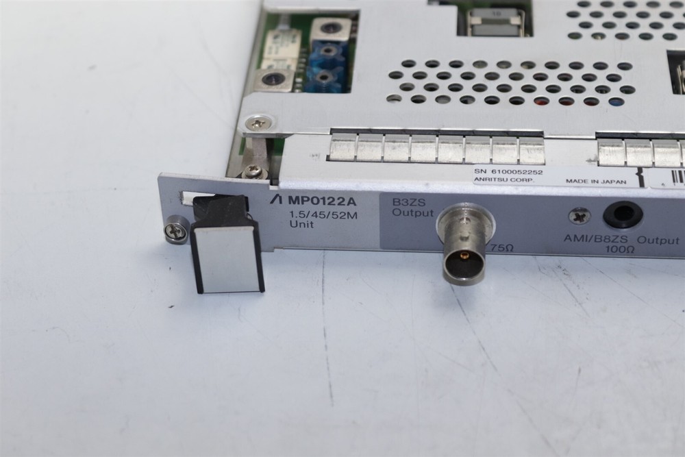Anritsu MP1556B SDR/PDH/ATM Analyzer MP0122A Board