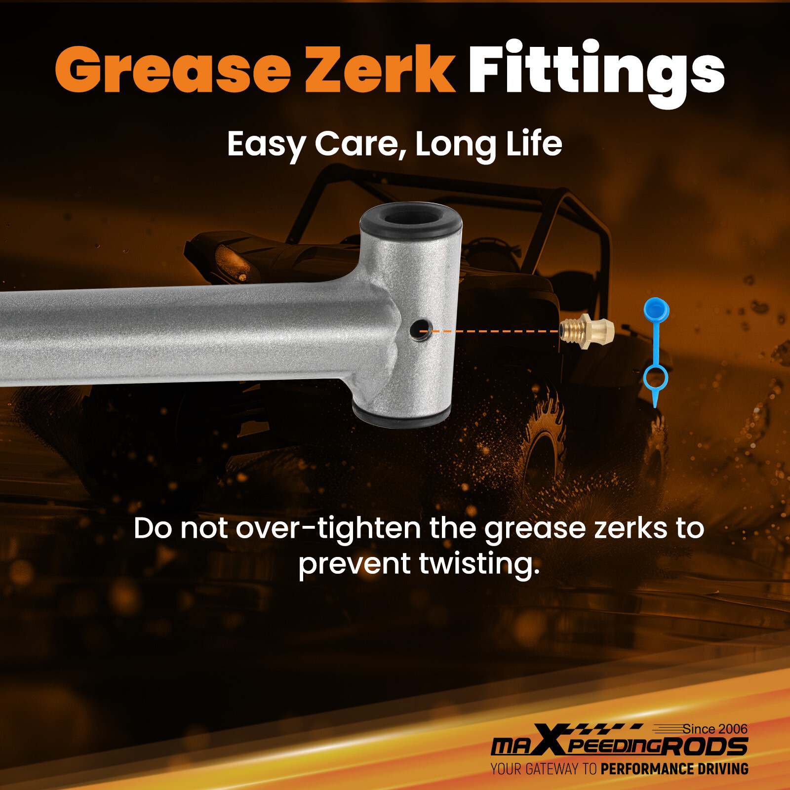 Front Upper+Lower Control A Arm+2+1 Wider Extender for Yamaha Banshee 350 YFZ350