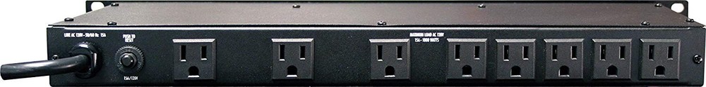 Furman Standard Level Power Conditioning, 15 Amp 9 Outlets with Pullout Lights