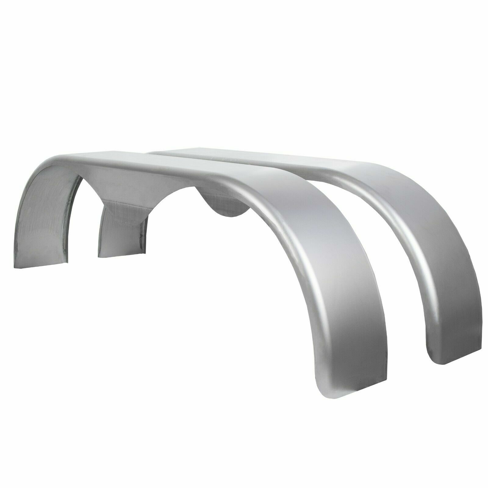 2PC Tandem Trailer Fender Double Axle For 13"-15" Teardrop Enclosed Trailers