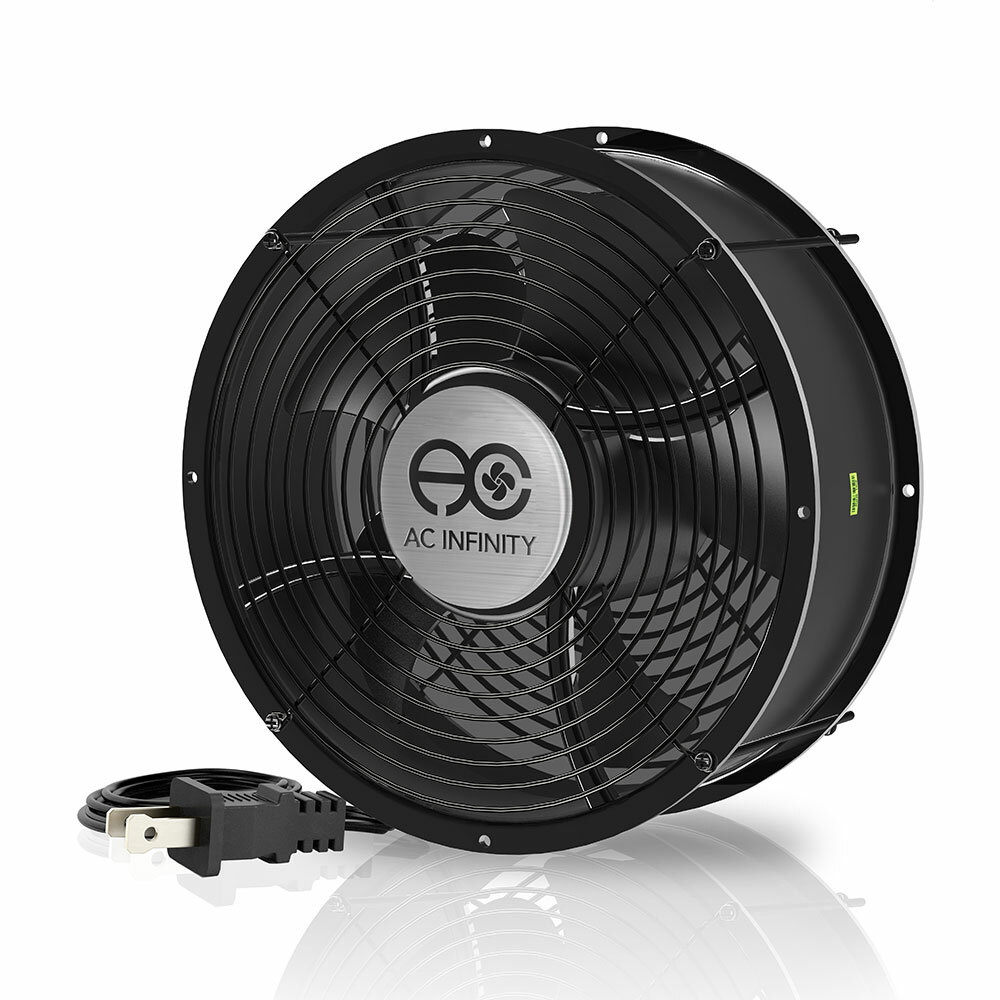 Round 10" Cooling Muffin Fan,120V AC Axial Ball Bearing 10" 254mm (HS2589A-X)