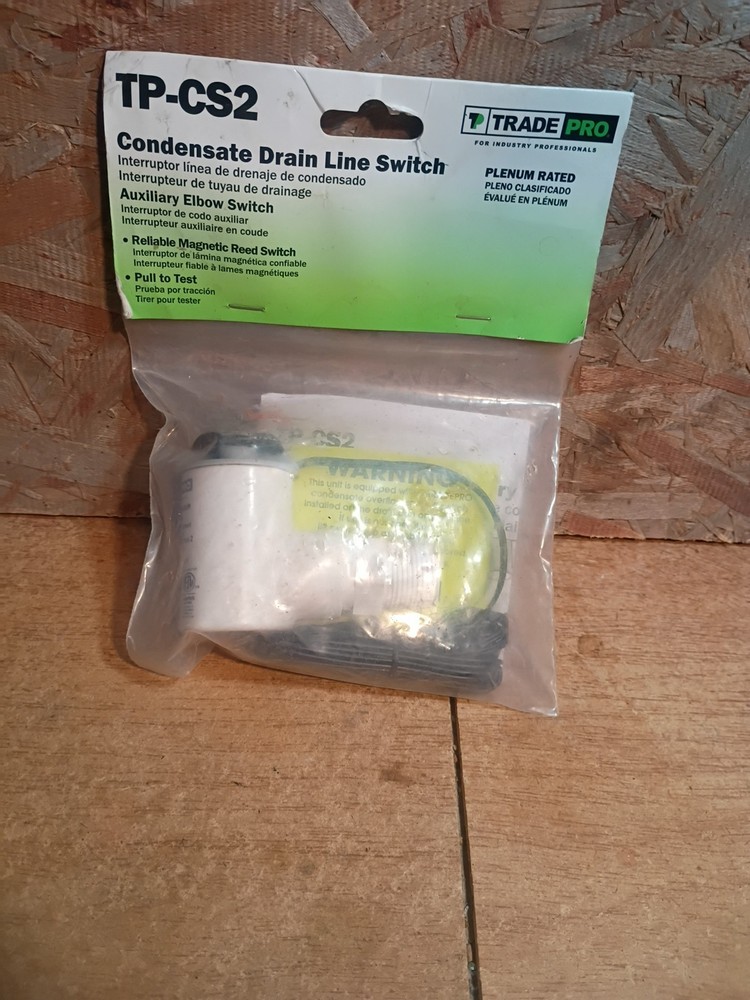 Condensate Drain Line Switch TP-CS2 Overflow Protection