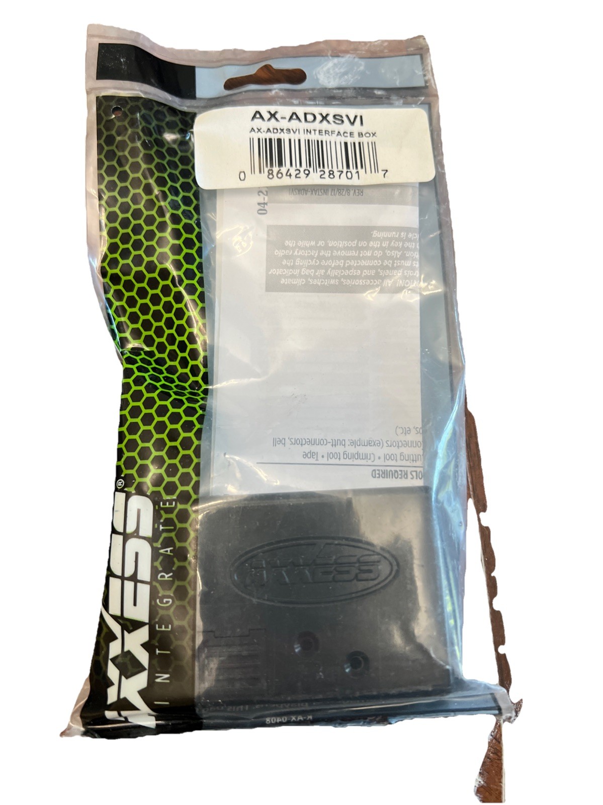 Axxess AX-ADXSVI Auto-Detect Radio Replacement Interface you need the harness.