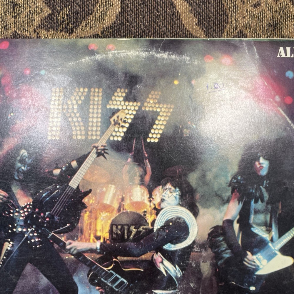 KISS ALIVE! LP Vinyl Album 1975 1976 Solo NBLP 7020 Terre Haute Pressing