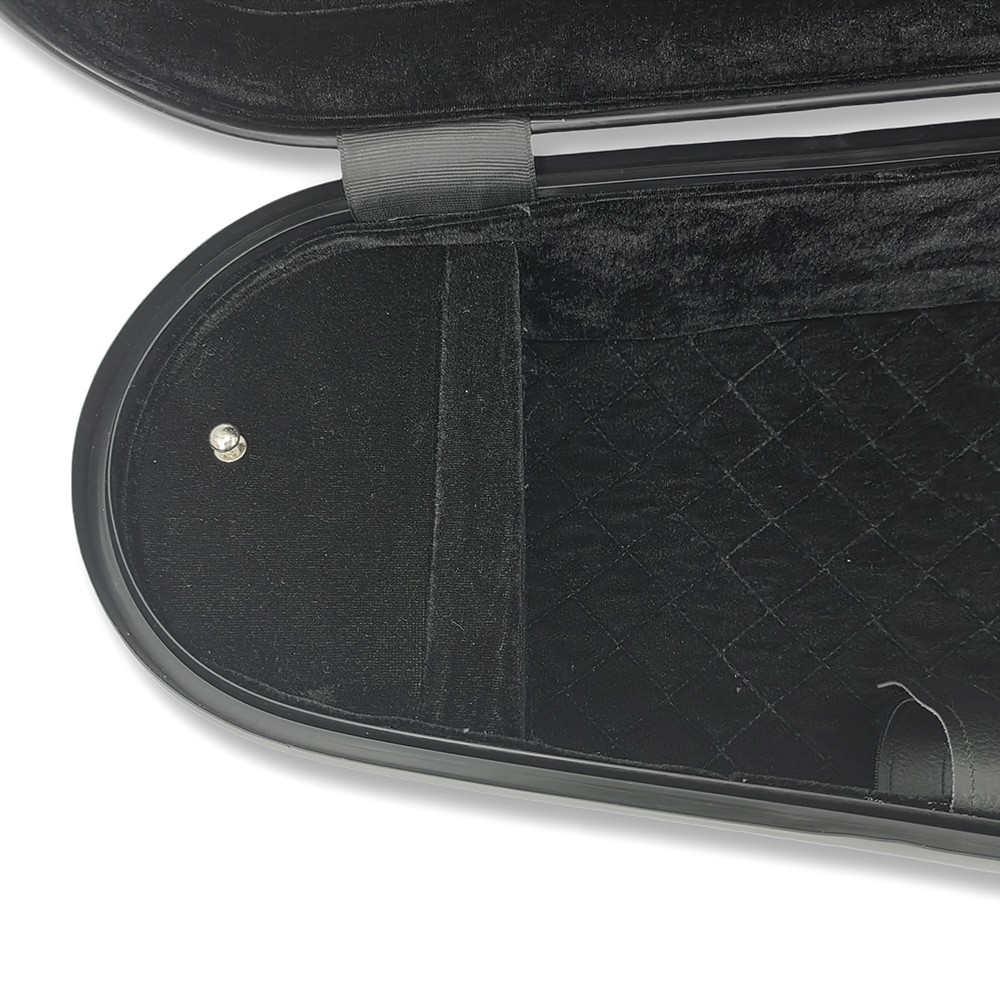 Fiber Viola Hard Case 16-16.5" Mixed Carbon Removable Neck Block & Toggle Handle