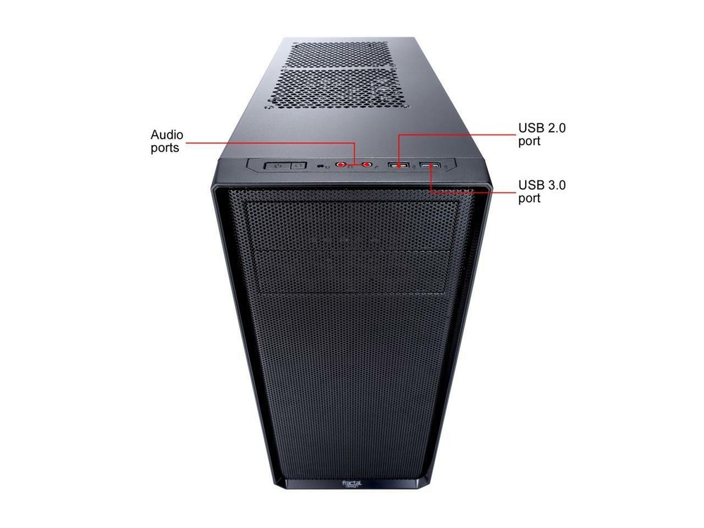 Fractal Design Focus G Black ATX Mid Tower Computer Case