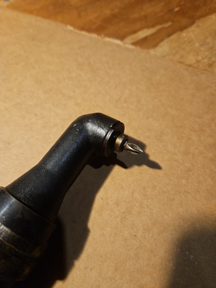 Sioux Model A2152 Right Angle Pneumatic Screwdriver 1/4" Hex Drive
