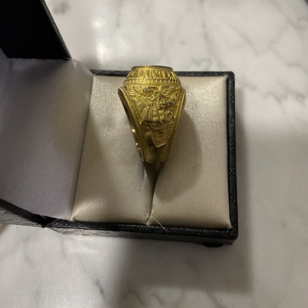 2 VTG Solid Brass Navy Ring Castings