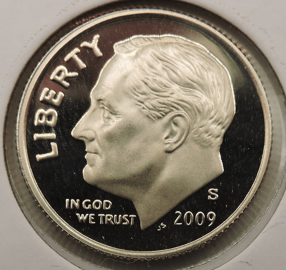 2009 S Clad Proof Roosevelt Dime